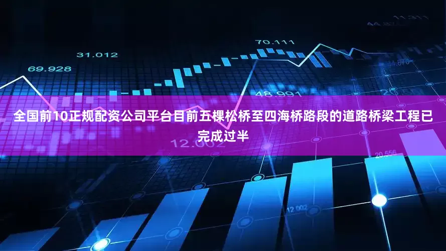 全国前10正规配资公司平台目前五棵松桥至四海桥路段的道路桥梁工程已完成过半