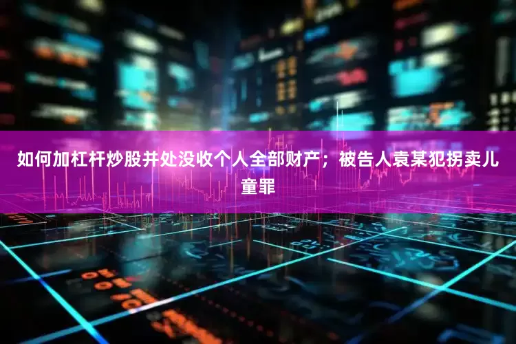 如何加杠杆炒股并处没收个人全部财产；被告人袁某犯拐卖儿童罪